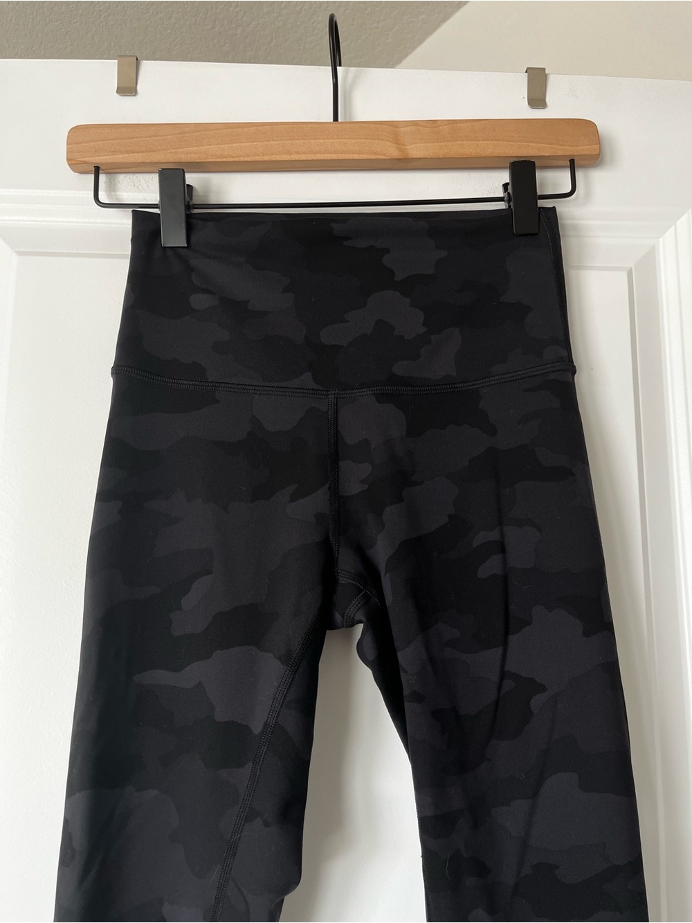 lululemon athletica Black Camo High-Rise Leggings
